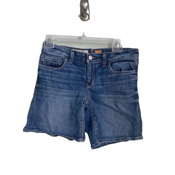 Pilcro and the Letterpress Anthropologie Blue Denim Shorts - Picture 1 of 7
